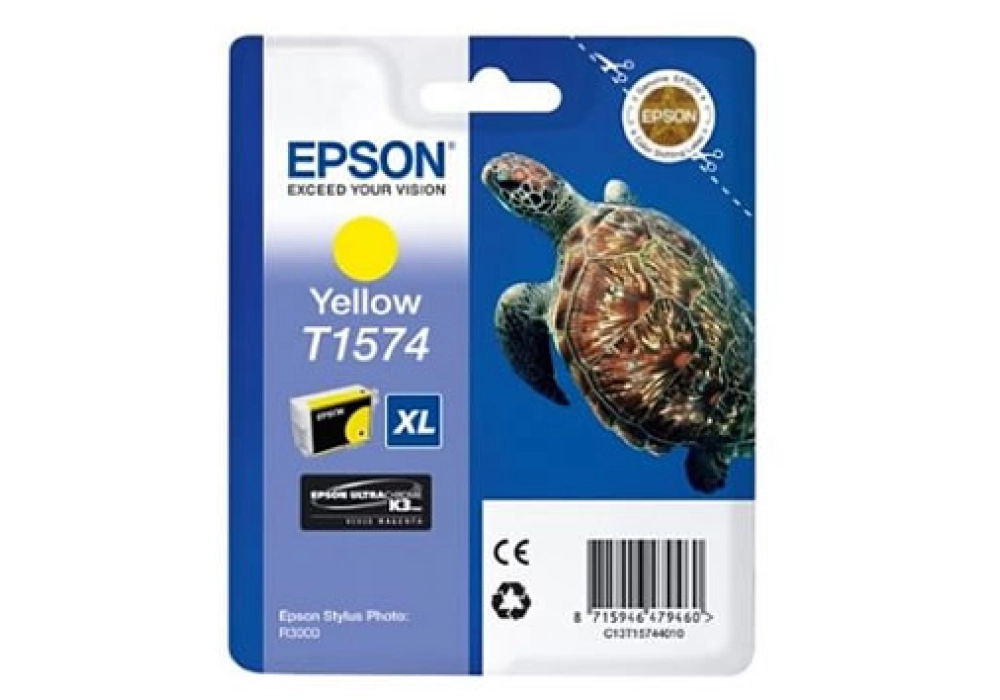 Epson Ink Cartridge T1574 XL - Yellow