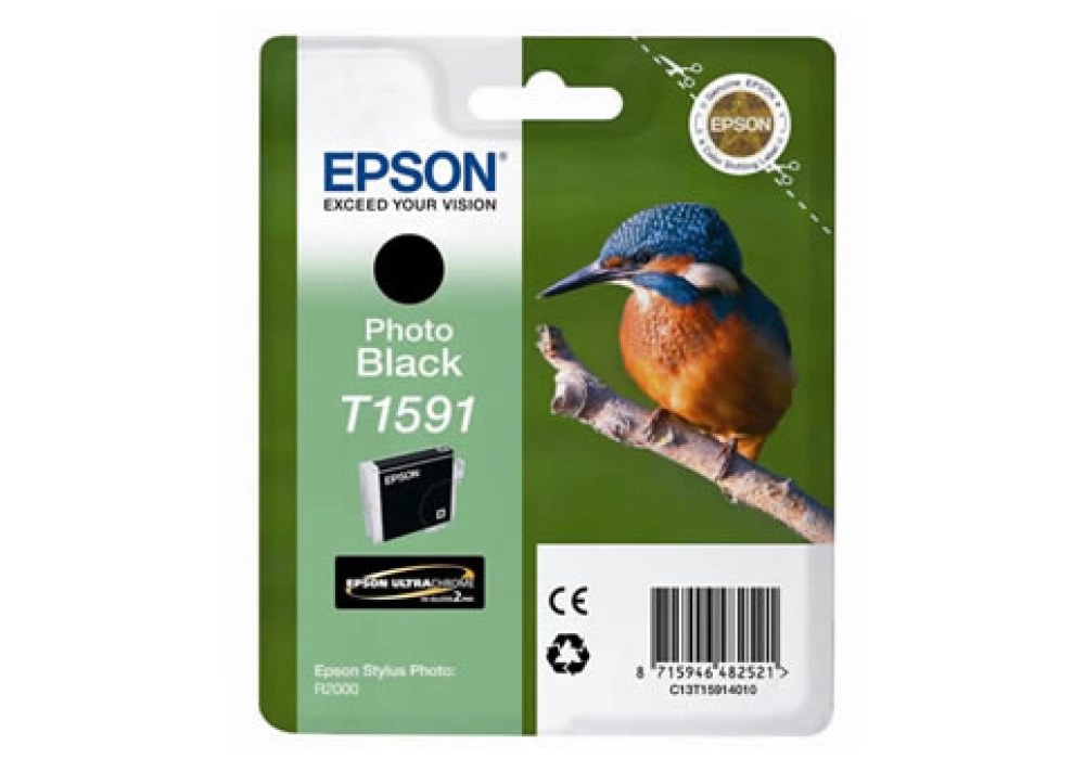 Epson Ink Cartridge T1591 - Photo Black