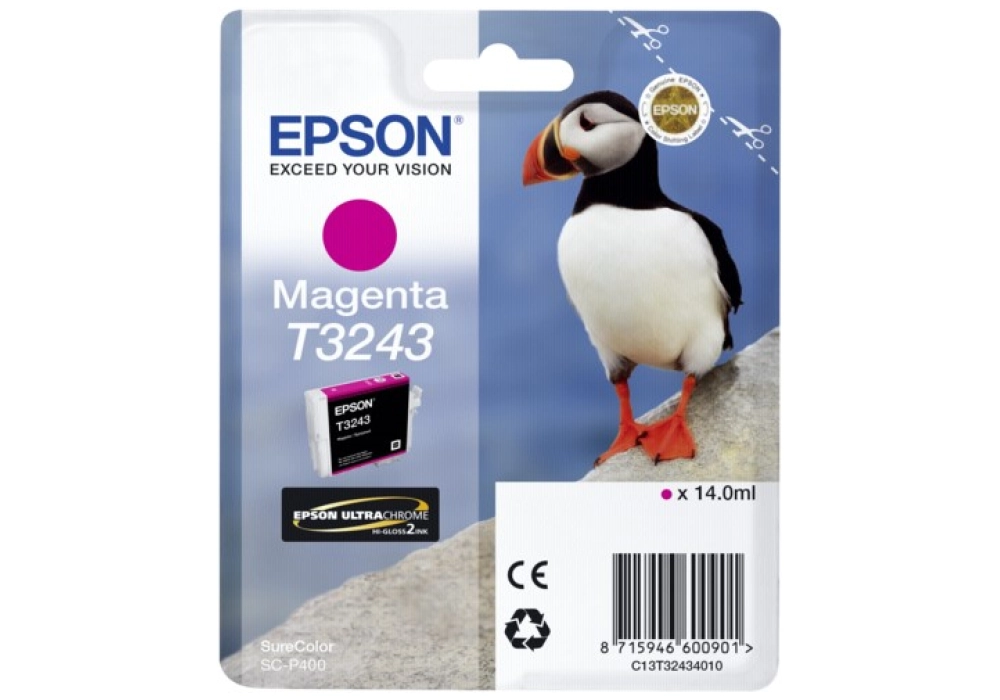 Epson Ink Cartridge T3243 - Magenta