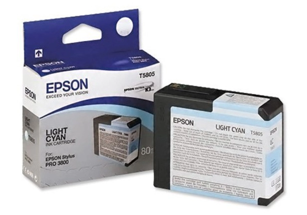 Epson Ink Cartridge T5805 - Light Cyan (80ml)