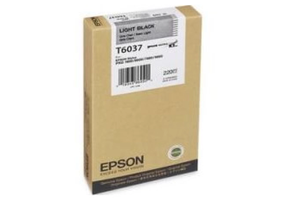 Epson Ink Cartridge T6037 - Light Black