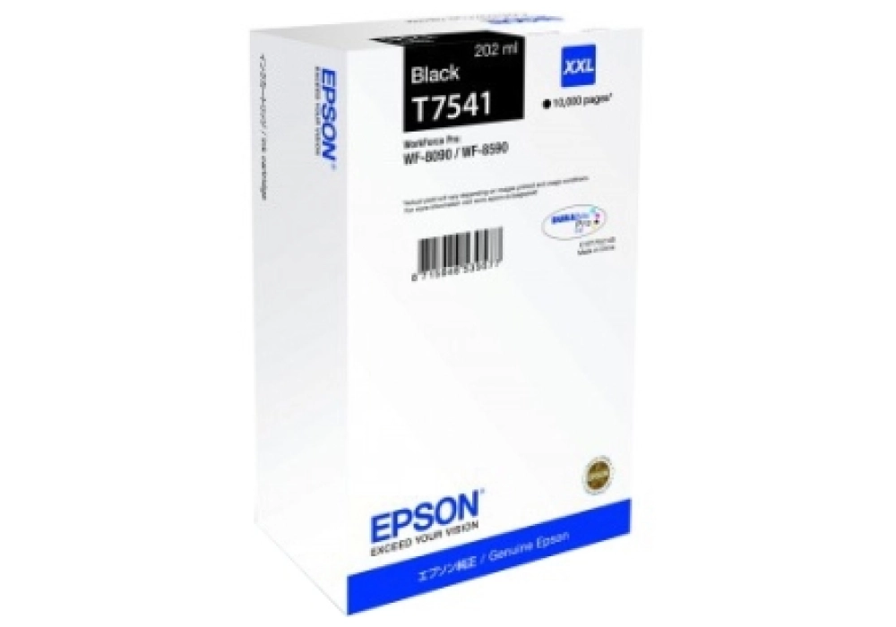 Epson Ink Cartridge T7541 XXL - Black