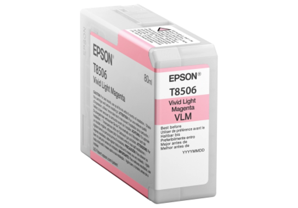 Epson Ink Cartridge T8506 - Vivid Light Magenta
