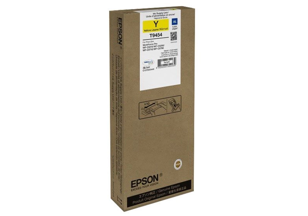 Epson Ink Cartridge T9454 - Yellow