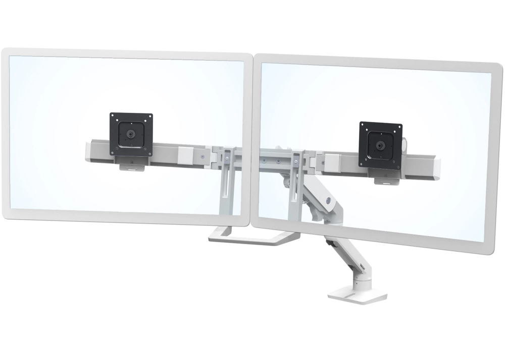 Ergotron HX Desk Dual Monitor Arm (White)