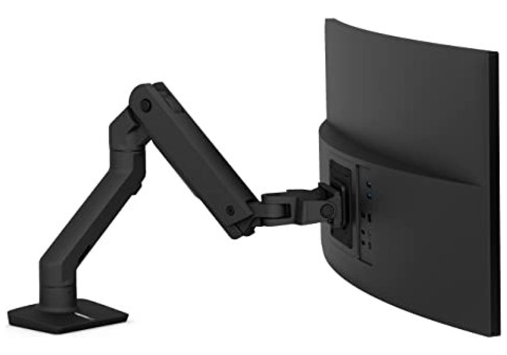 Ergotron HX Desk Single Monitor Arm (Black)