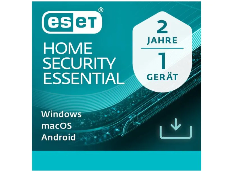 ESET HOME Security Essential 1PC 2 ans - No CD/DVD - Clé envoyée par mail