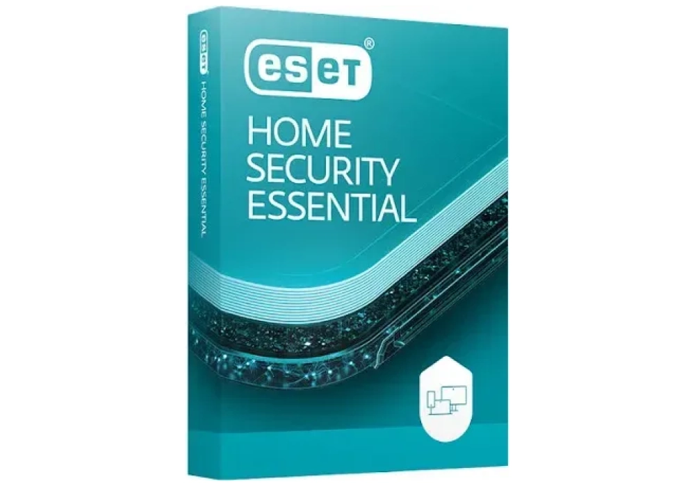 ESET HOME Security Essential 2PC 1 an - No CD/DVD - Clé envoyée par mail