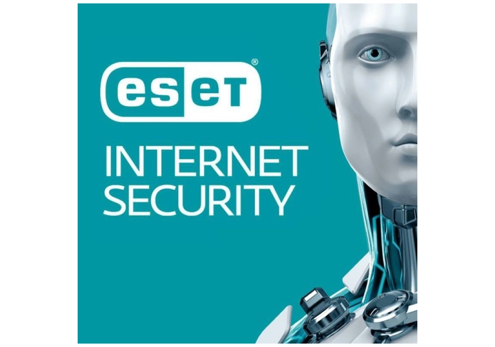 ESET Internet Security 1PC 1 an - No CD/DVD - Clé envoyée par mail