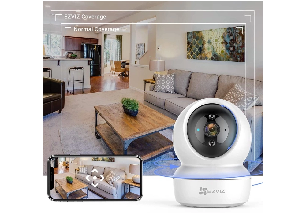 EZVIZ C6N 4MP Smart Indoor Smart Security PT Camera