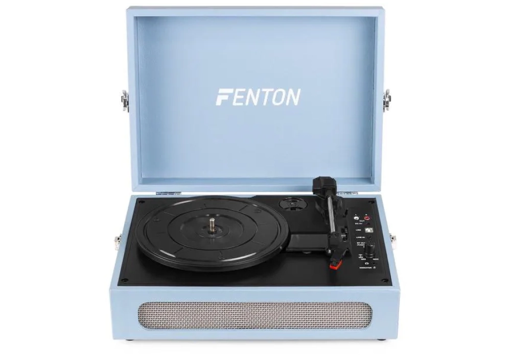 Fenton Tourne-disque Bluetooth RP118E Bleu