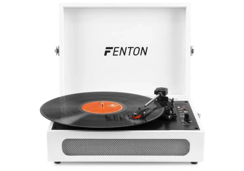 Fenton Tourne-disque Bluetooth RP118F Blanc