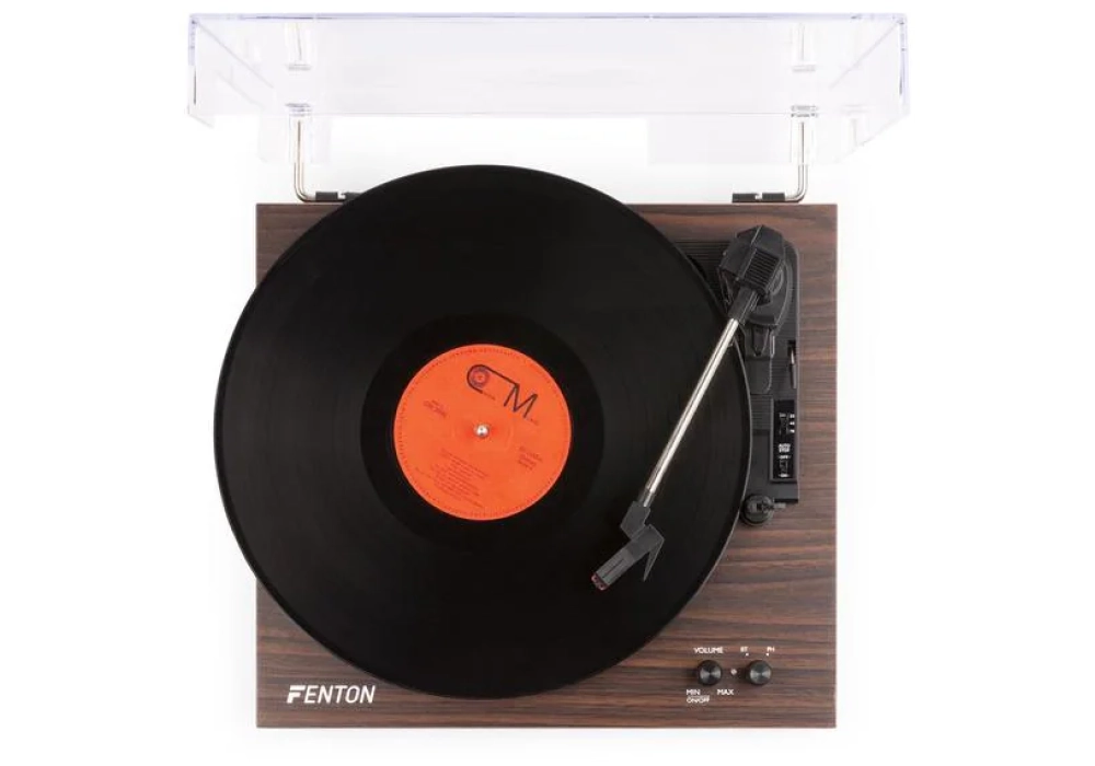 Fenton Tourne-disque RP165D Brun foncé