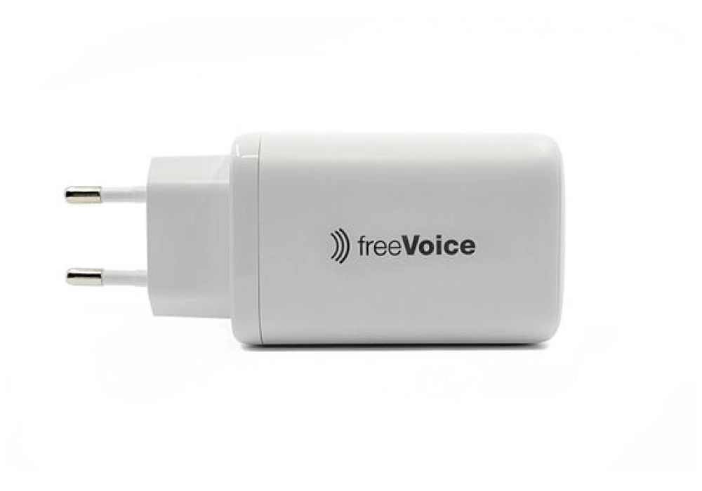 freeVoice Alimentation 240V / 65W Triple (USB-A/USB-C)