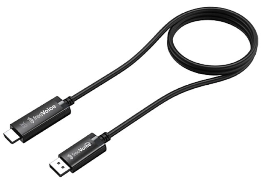 freeVoice Displayport to HDMI Cable (4k@144Hz)