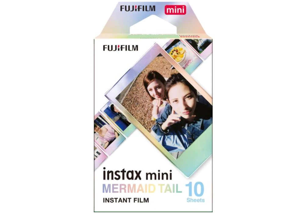 Fujifilm Film instantané Instax Mini Mermaid Tail 10 feuilles