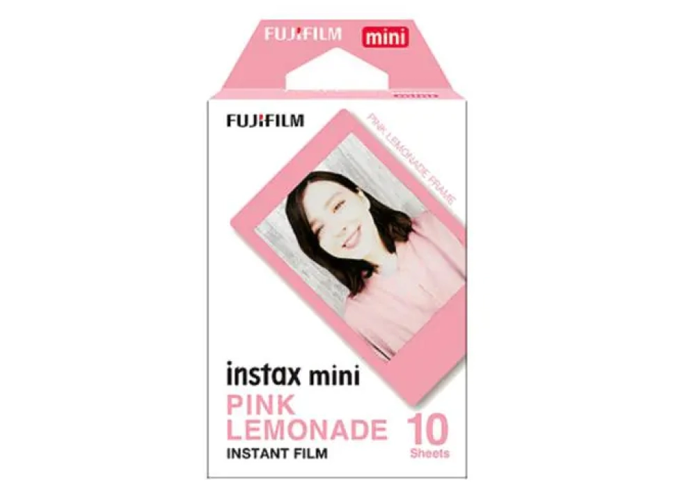 Fujifilm Film instantané Instax Mini Pink Lemonade 10 feuilles