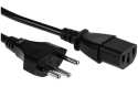 FURBER.power Câble d'alimentation C13-T12 - 1.0 m (Noir)