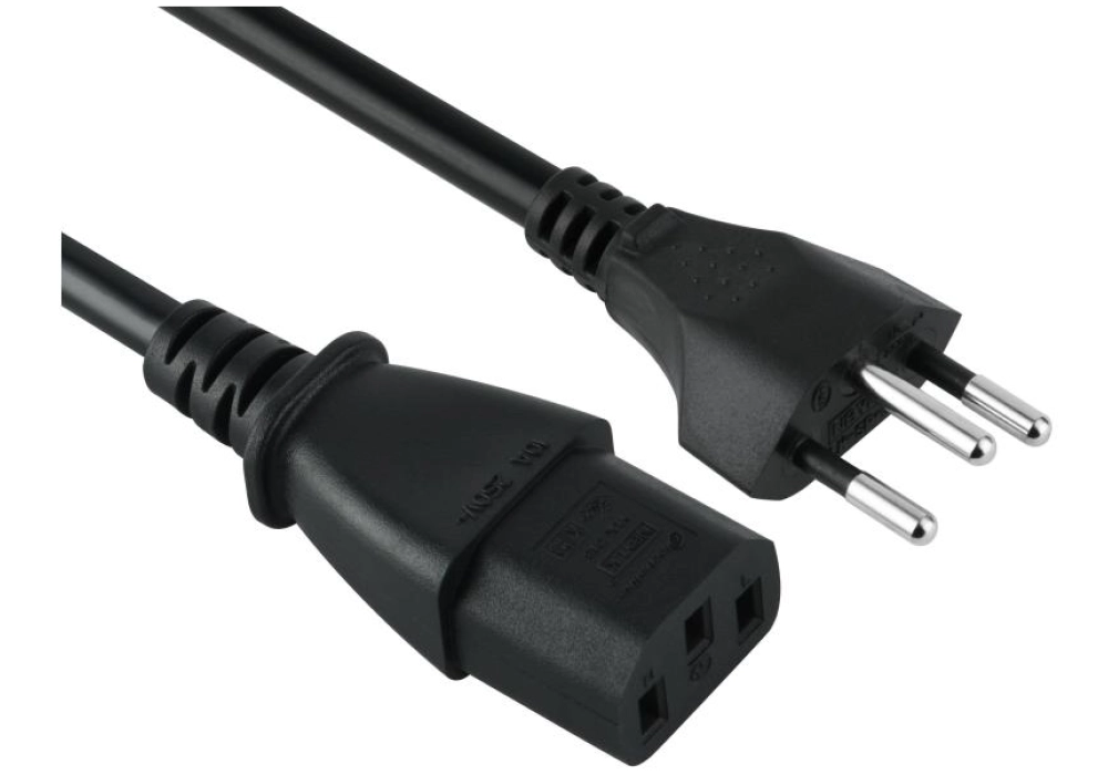 FURBER.power Câble d'alimentation C13-T12 - 1.8 m (Noir)