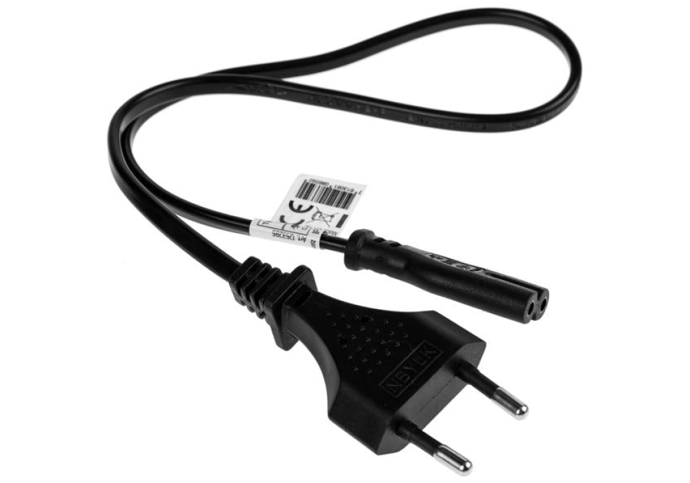 FURBER.power Câble d'alimentation C7-T26 - 0.5 m (Noir)