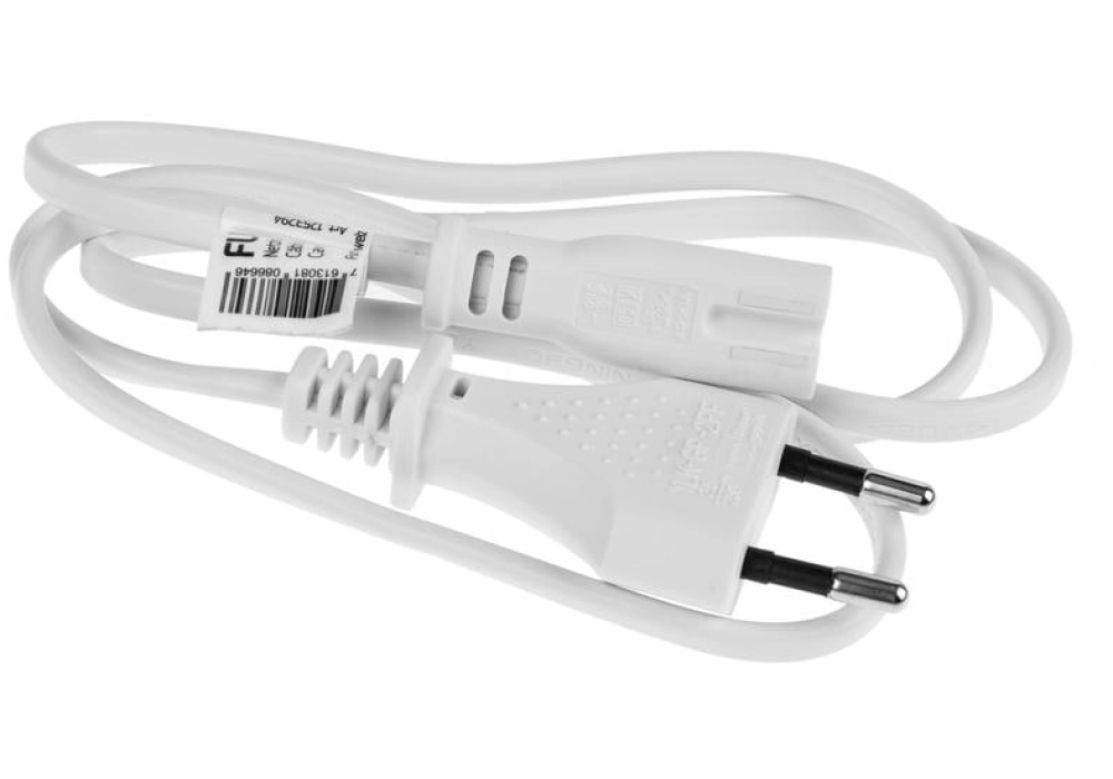 FURBER.power Câble d'alimentation C7-T26 - 1.0 m (Blanc)