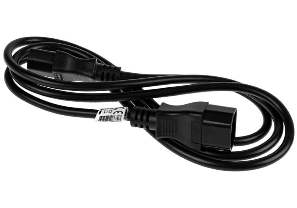 FURBER.power Câble de prolongation C13-C14 - 1.5 m (Noir)