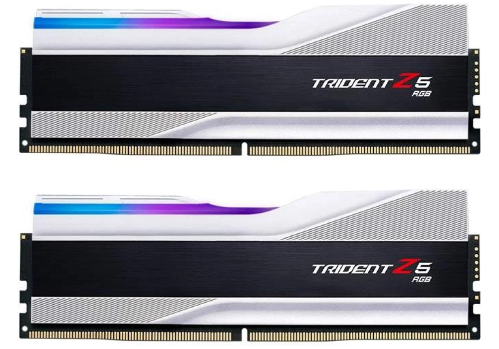 G.Skill Trident Z5 RGB DDR5-5600 - 32GB (2x 16GB - CL36 - Argent)
