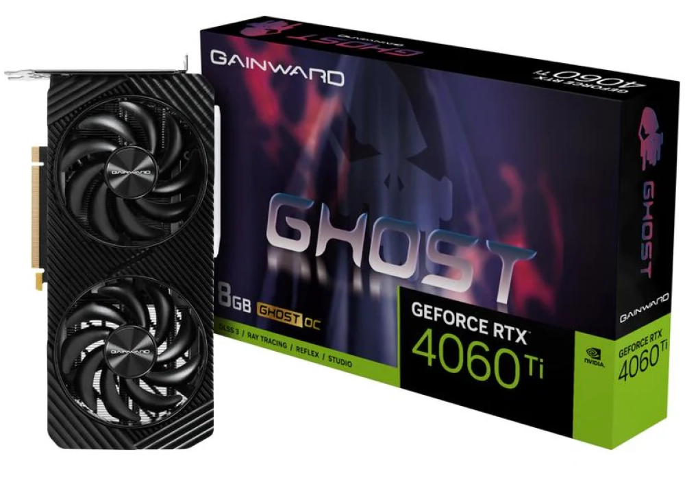 Gainward GeForce RTX 4060 Ti Ghost OC 8 GB