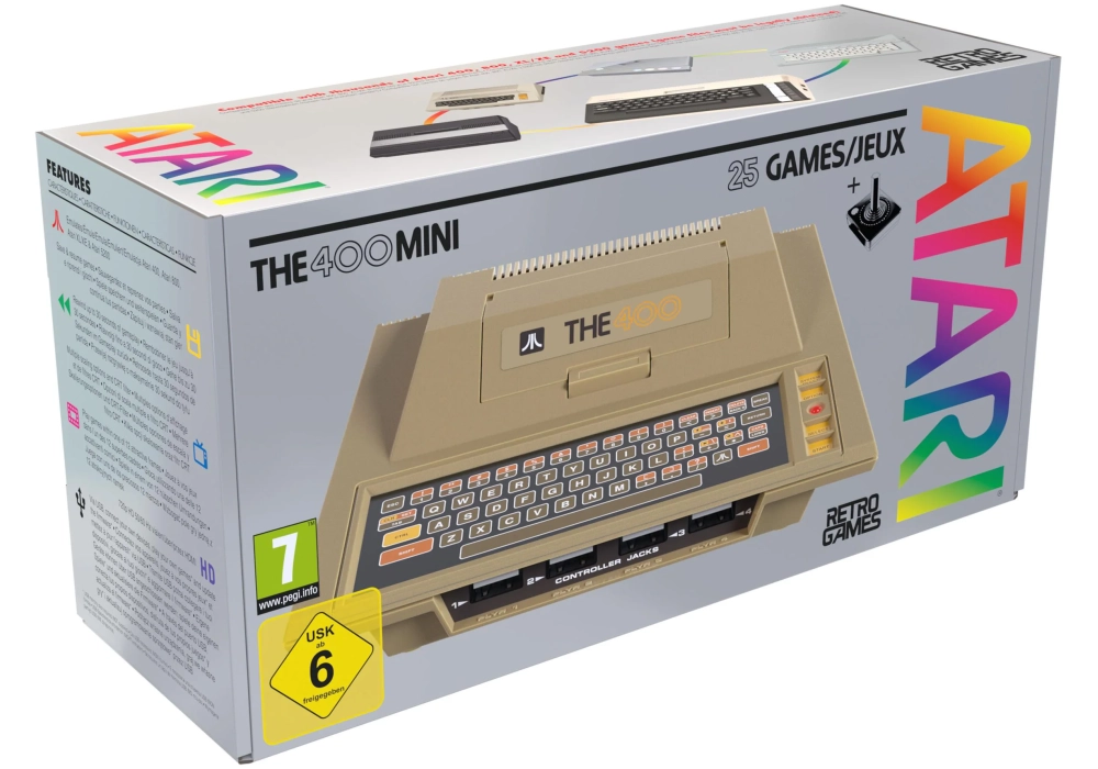 GAME Console de jeu Atari THE400 Mini