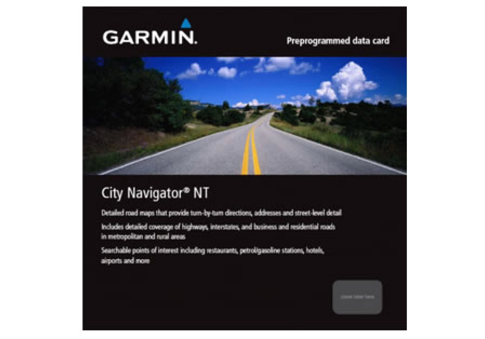 Garmin City Navigator Europe NT - microSD/SD