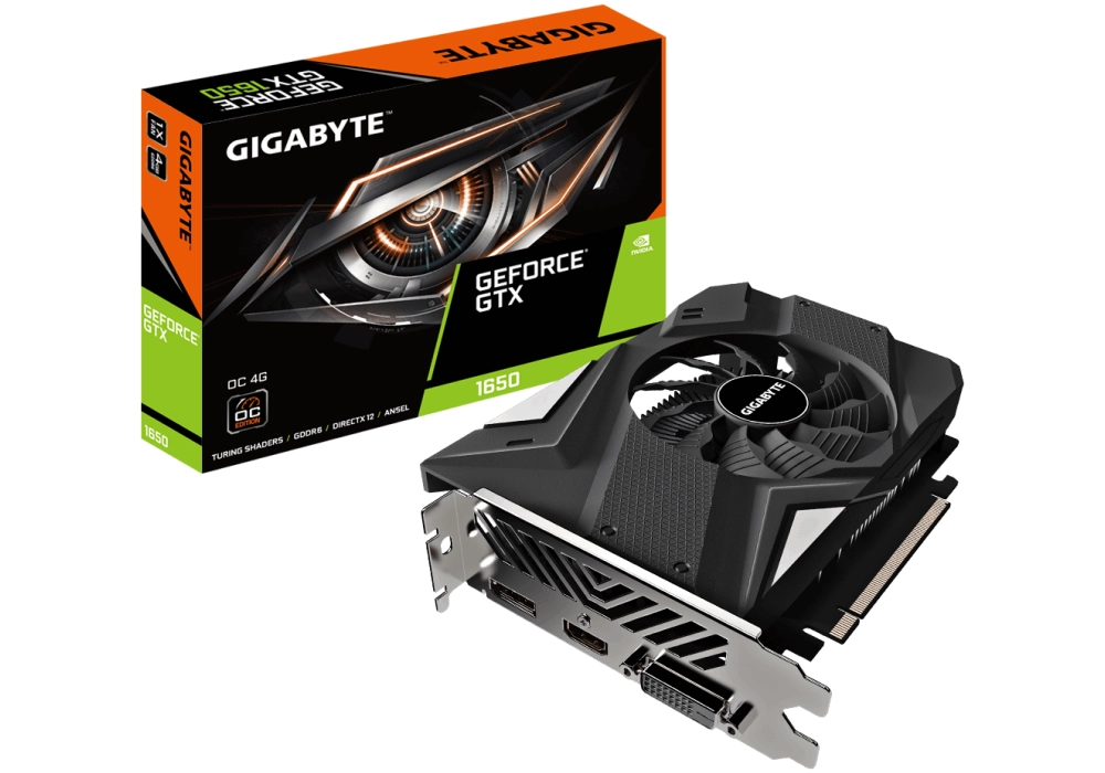 Gigabyte GeForce GTX 1650 D6 OC 4G (Rev 2.0)