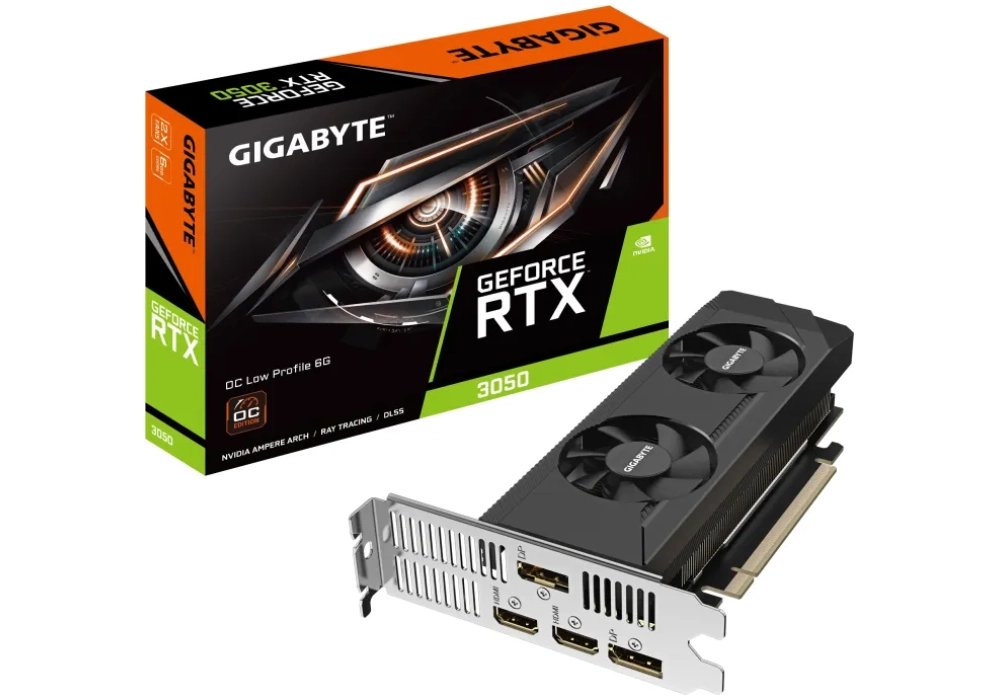 GIGABYTE GeForce RTX 3050 OC Low Profile 6G