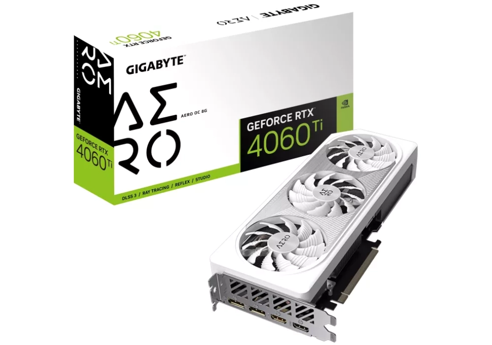 GIGABYTE GeForce RTX 4060 Ti Aero OC 8G