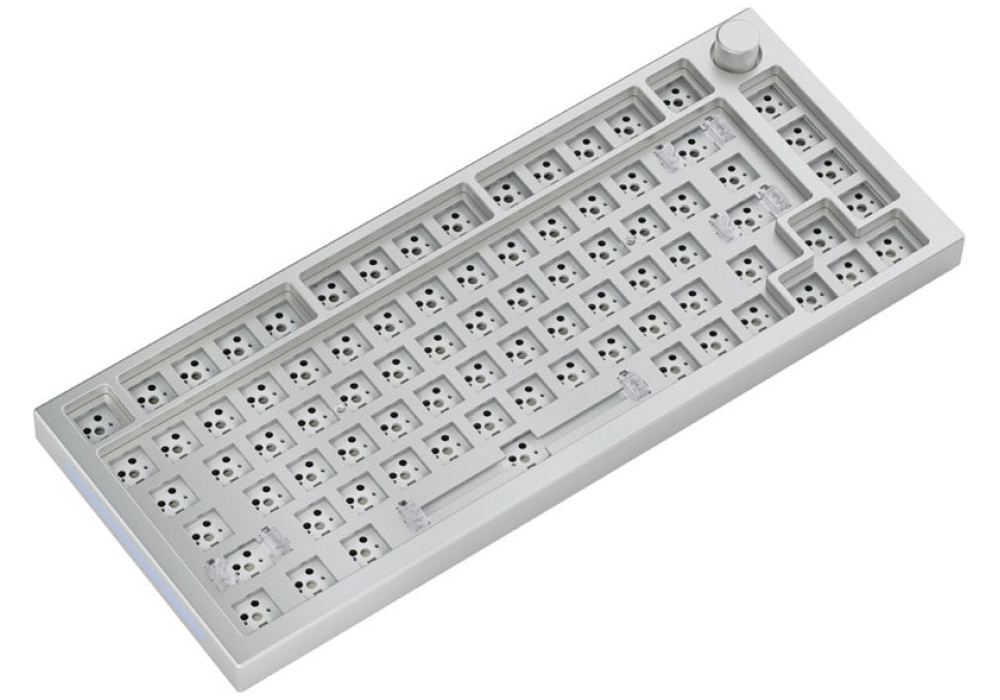 Glorious GMMK Pro TKL Gaming Keyboard Barebone - Blanc (ANSI)