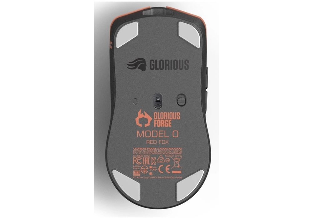Glorious Model O Pro Wireless (Red fox - forge)