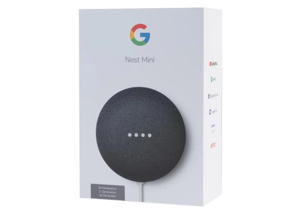 Google Nest Mini 2 (Anthracite)