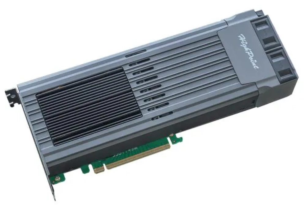 Highpoint Contrôleur RAID SSD7749M PCI-Ex16v4 - 8x M.2 NVMe
