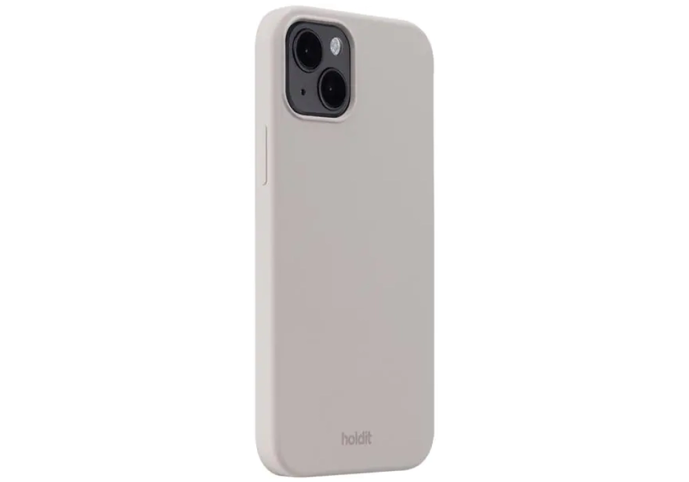 Holdit Coque arrière Silicone iPhone 14 Plus (Taupe)
