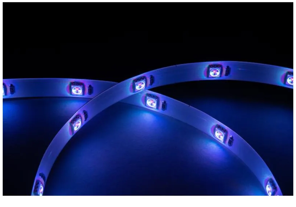 hombli Bande LED Smart, RGB, 5 m, blanc