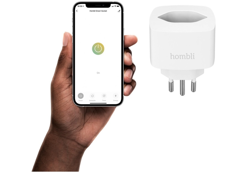 Hombli Smart Swiss Socket (Blanc)