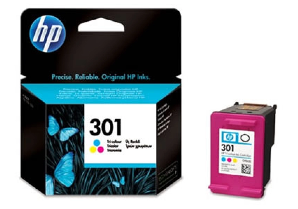 HP 301 Inkjet Cartridge - Tri-Colour