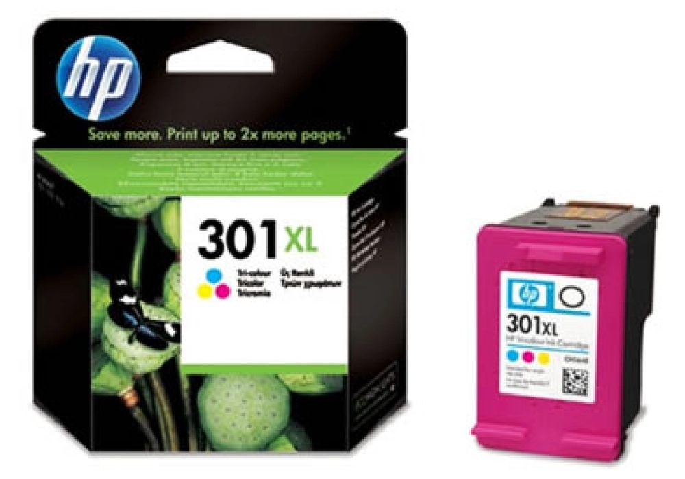 HP 301XL Inkjet Cartridge - Tri-Colour