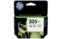 HP 305XL Inkjet Cartridge - Tri-color