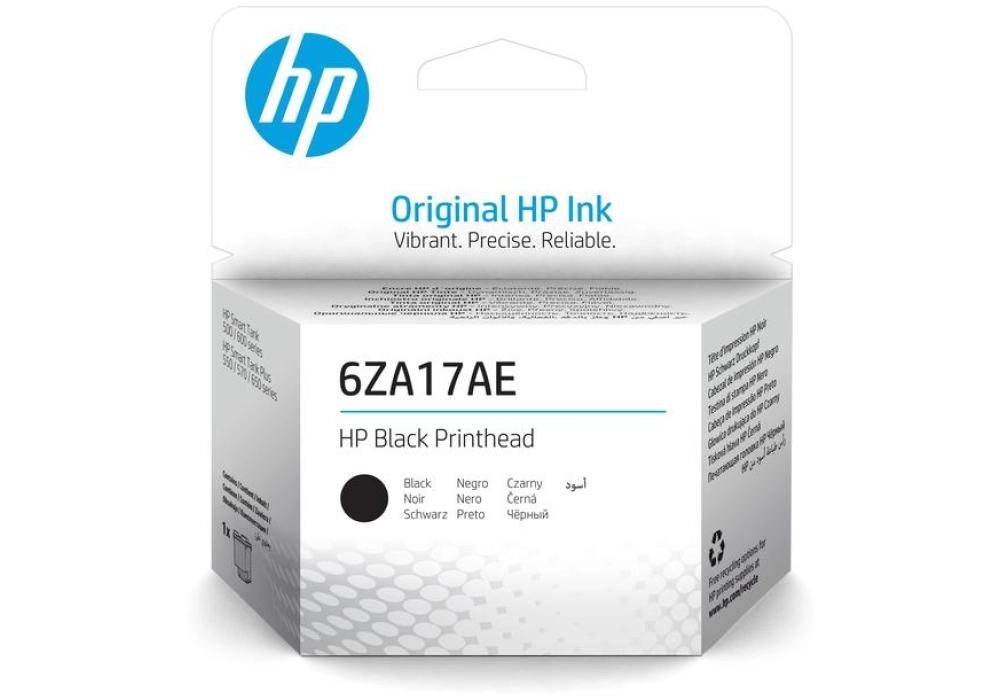 HP 31 Tête d'impression 6ZA17AE - Noir