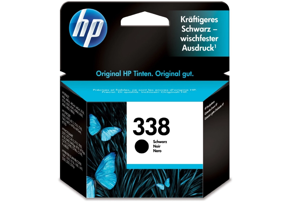 HP 338 Inkjet Cartridge - Black (11ml)