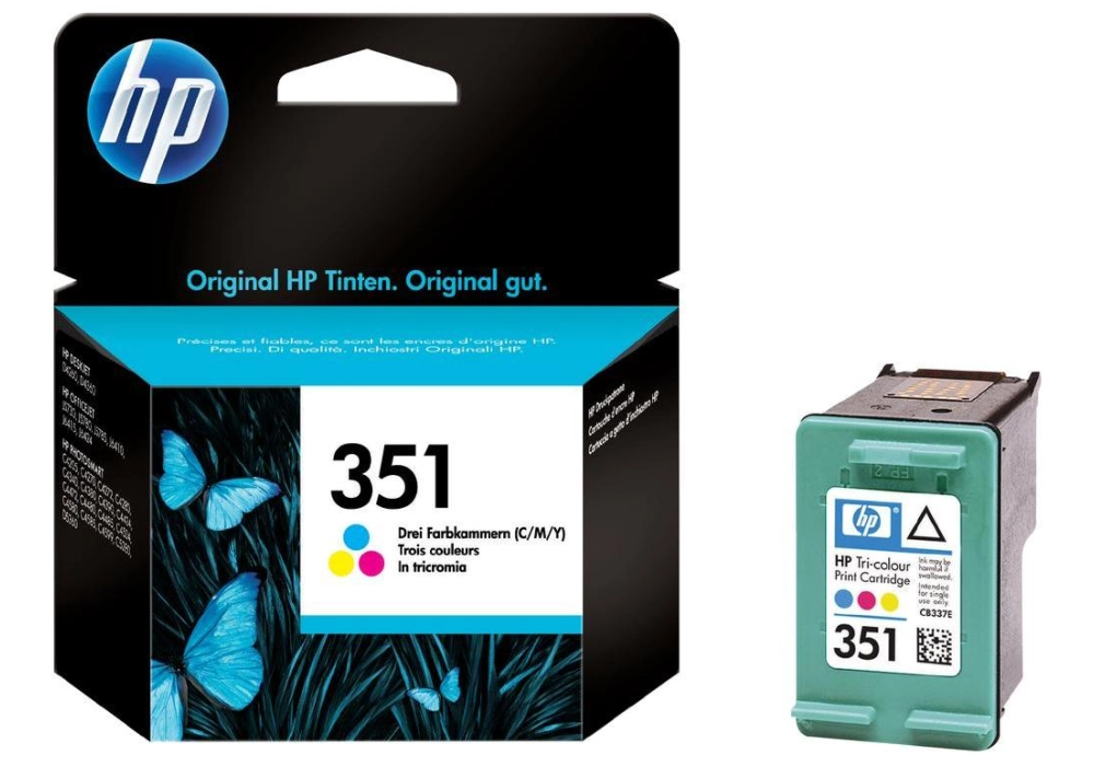 HP 351 Inkjet Cartridge - Tri-colour
