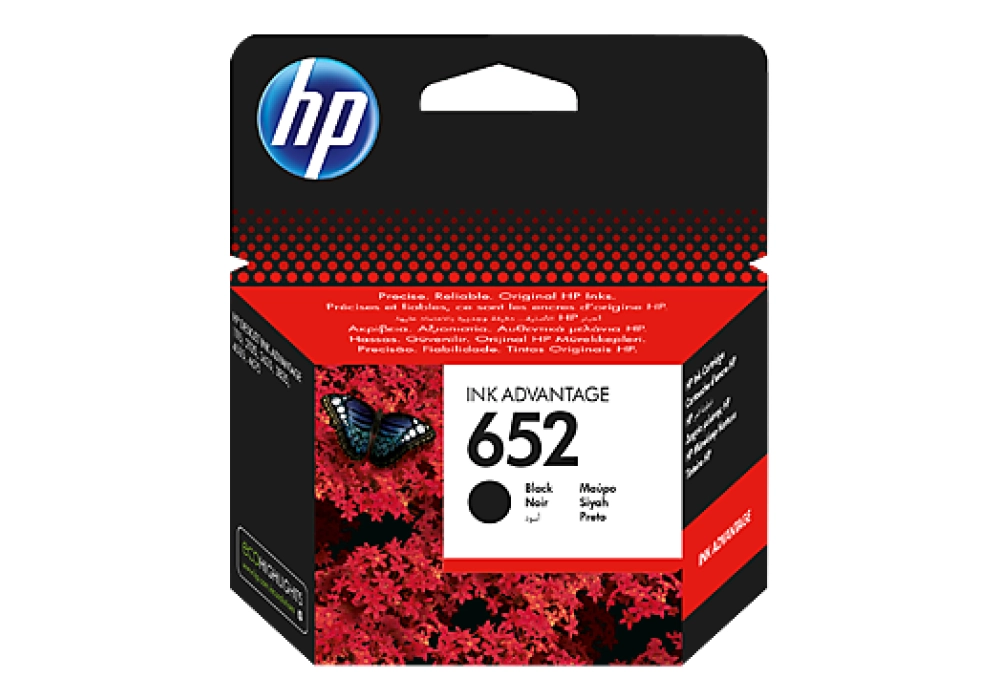 HP 652 Inkjet Cartridge - Black