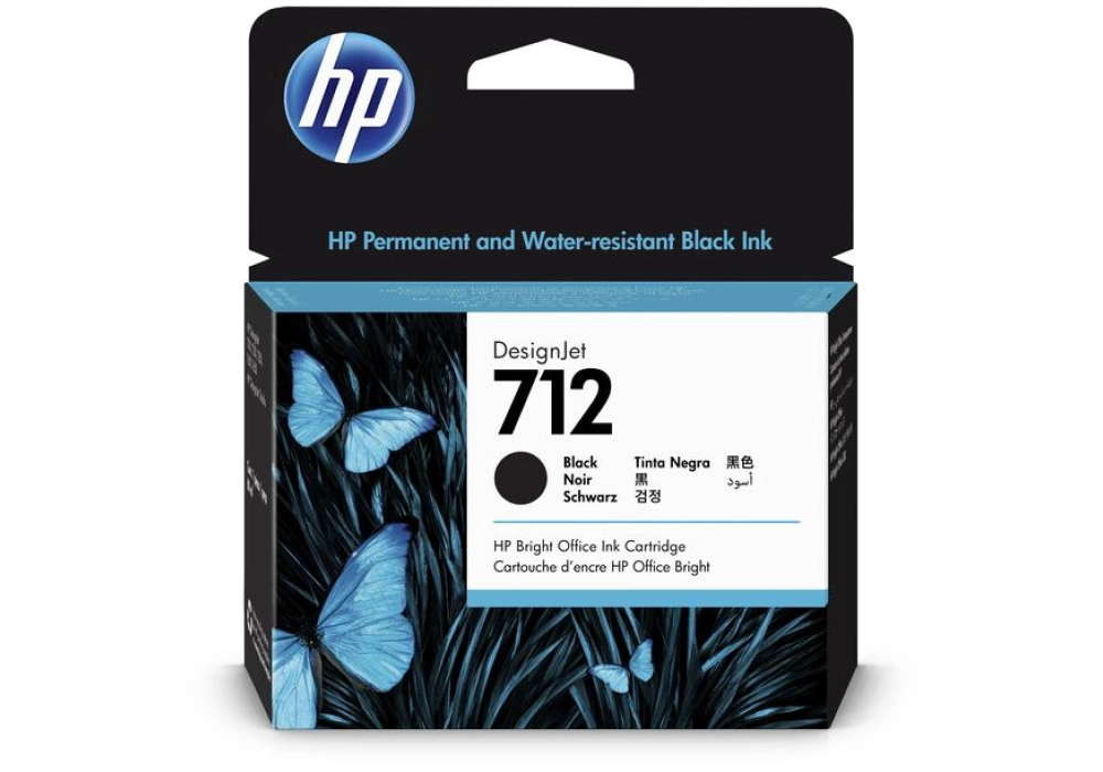 HP 712 - Black (80 ml)