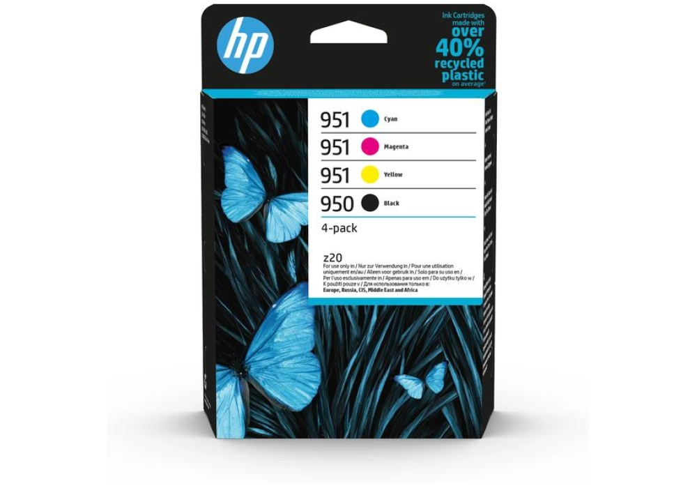 HP 950/951 Combo-pack Inkjet Cartridge - Black