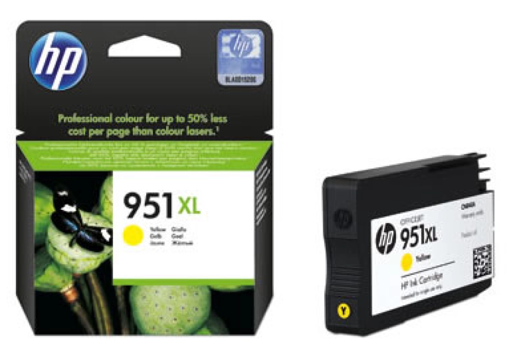 HP 951XL Inkjet Cartridge - Yellow